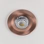 10 Pack - Soho Lighting Antique Copper LED Downlights, Fire Rated, Fixed, IP65, CCT Switch, High CRI, Dimmable