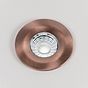 8 Pack - Soho Lighting Antique Copper LED Downlights, Fire Rated, Fixed, IP65, CCT Switch, High CRI, Dimmable