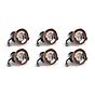 6 Pack - Rose Gold CCT Fire Rated LED Dimmable 10W IP65 Downlight