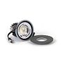 Soho Lighting Graphite Grey LED Downlights, Fire Rated, Fixed, IP65, CCT Switch, High CRI, Dimmable