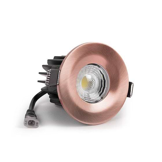 Brushed Copper LED Downlights