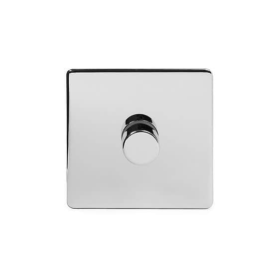 Soho Lighting Polished Chrome 1 Gang 400W LED Dimmer Switch