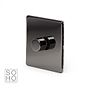 Soho Lighting Black Nickel 1 Gang 2-Way Intelligent Dimmer 150W LED (300W Halogen/Incandescent)