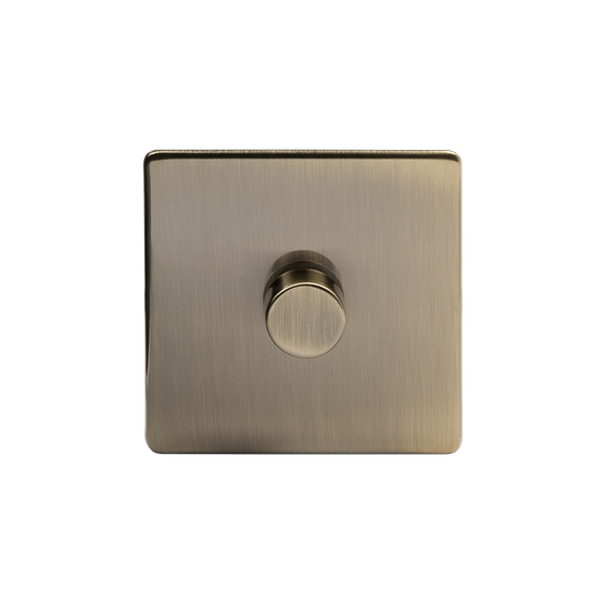 Antique Brass Multi-Way Dimmer switch
