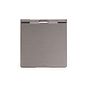 Soho Lighting Brushed Chrome Black Insert 2 x25mm EM-Euro Module Floor Plate