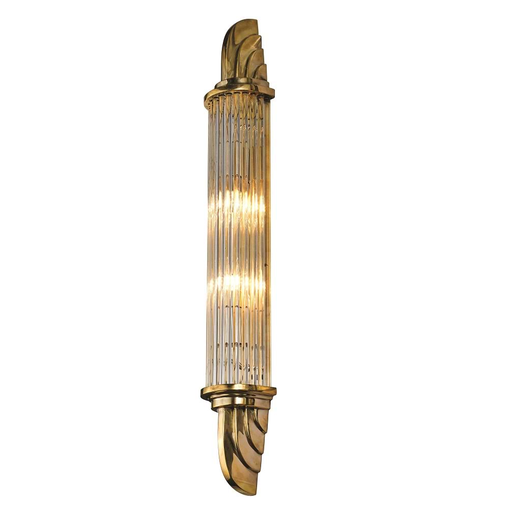 Soho Lighting Sheraton Polished Brass IP44 Rated Wall Light - The  Schoolhouse Collection - Elesi