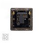 Soho Lighting Antique Brass Fused Connection Unit (FCU) Unswitched 13A DP Blk Ins Screwless