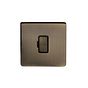 Soho Lighting Antique Brass Fused Connection Unit (FCU) Unswitched 13A DP Blk Ins Screwless