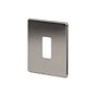 Soho-Lighting-Brushed-Chrome-1-Gang-Grid-Plate-