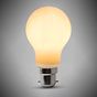 5 Pack - Soho Lighting 8w B22 Opal GLS LED Light Bulb 4100K Horizon Daylight Dimmable
