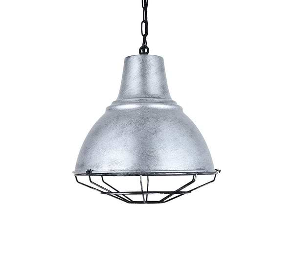 Compton Blackened Chrome Bell Hallway Pendant Light - Soho Lighting