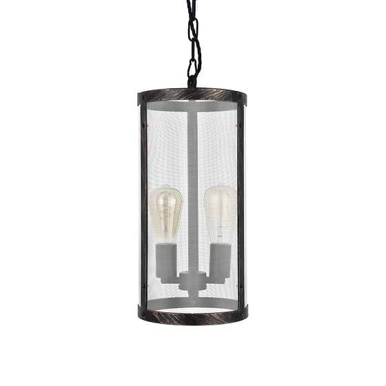 Industrial Mesh Lantern Pendant Light