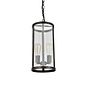 Tisbury Cylinder Mesh Lantern Style Industrial Gothic Pendant Light