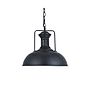 Regent Coffee Black Dome Pendant - Soho Lighting