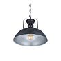 Regent Coffee Black Dome Pendant