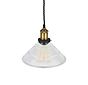 Romilly Tapered Etched Glass French Style Pendant Light - Soho Lighting