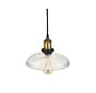 Romilly Dome Etched Glass French Style Bedroom Pendant Light - Soho Lighting