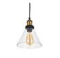 Romilly Tapered Clear Glass Pendant Light - Soho Lighting