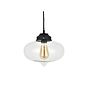 Soho Lighting Goslett Clear Blown Glass Fish Bowl Pendant Light