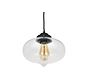 Soho Lighting Goslett Clear Blown Glass Fish Bowl Pendant Light