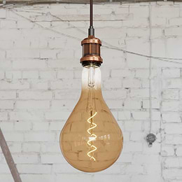 Copper Bulb Holder