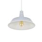 Argyll Industrial Pendant Light Pale Grey