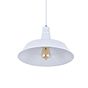 Argyll Industrial Pendant Light Pure White