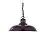 Portland Bedroom and Hallway Pendant Light Mulberry Red Burgundy