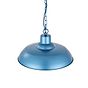 Portland Bedroom and Hallway Pendant Light Aston Blue - Soho Lighting