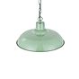 Portland Bedroom and Hallway Pendant Light Chalk Mint Green - Soho Lighting