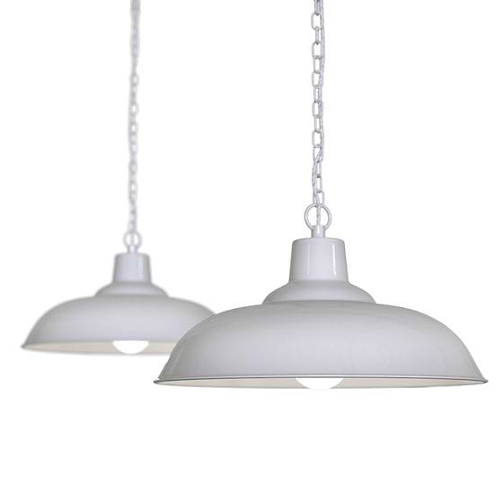 Portland Bedroom and Hallway Pendant Light Grey Haze - Soho Lighting