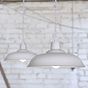 Portland Bedroom and Hallway Pendant Light Grey Haze - Soho Lighting