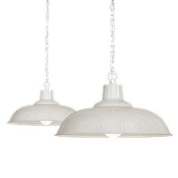 Cream Pendant Light