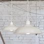 Portland Pendant Light Clay White Cream - Soho Lighting