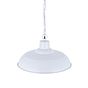 Pure White Bedroom and Hallway Pendant Light  - Portland