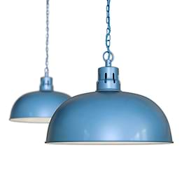 Blue Pendant Light