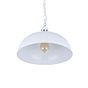 Berwick Rustic Dome Pendant Light Pure White