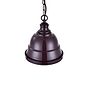 Mulberry Red Burgundy Vintage Cage Landing Pendant Light - Ganton