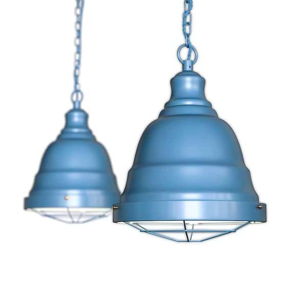 Blue Vintage Pendant Light