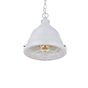 Ganton Vintage Cage Pendant Light Pale Grey