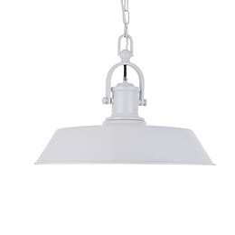 Brewer Industrial Breakfast Bar Pendant Light Grey Haze - Soho Lighting