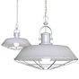 Grey Haze Caged Industrial Kitchen Island Kitchen Island Pendant Light - Brewer Cage - Soho Lighting