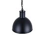 Matt Black Industrial Hallway Pendant Light - Wardour - Soho Lighting