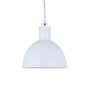 Pure White Industrial Hallway Pendant Light - Wardour - Soho Lighting