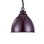 Mulberry Red Burgundy Vintage Pendant Light - Oxford