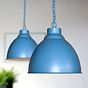 Oxford Vintage Pendant Light Aston Blue - Soho Lighting