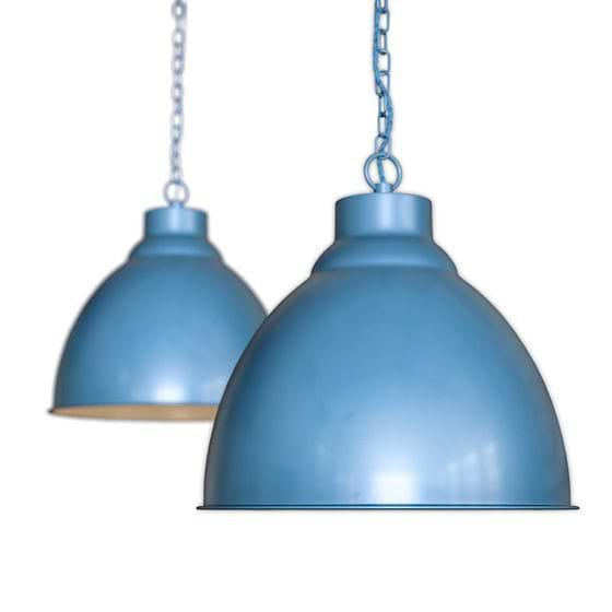 Blue Vintage Hallway Pendant Light