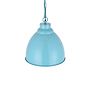 Duck Egg Blue Turquoise Vintage Pendant Light - Oxford - Soho Lighting