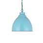 Duck Egg Blue Turquoise Vintage Pendant Light - Oxford - Soho Lighting