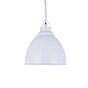 Pure White Vintage Pendant Light Oxford